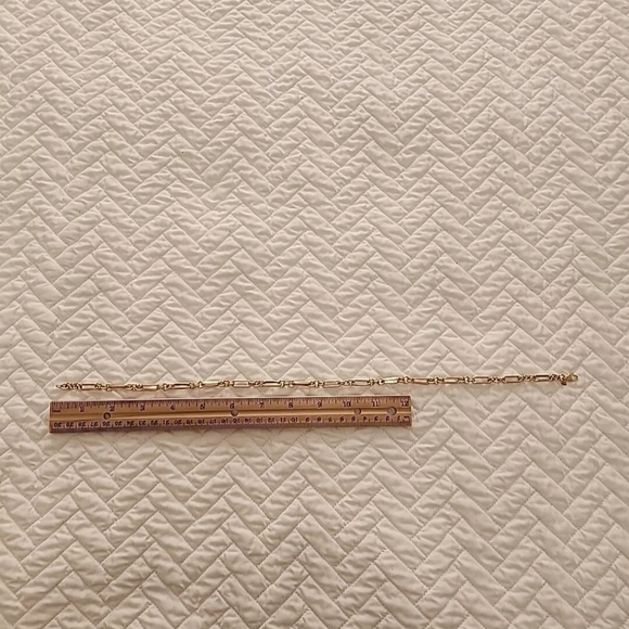 Stefano Oro 14k Yellow Gold 18" Semi Solid Figaro Rolo Link Necklace Chain 8.4 g - Picture 4 of 11